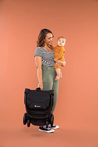 Ergobaby Metro+ Buggy – Kompakt und Kompatibel – Schwarz
