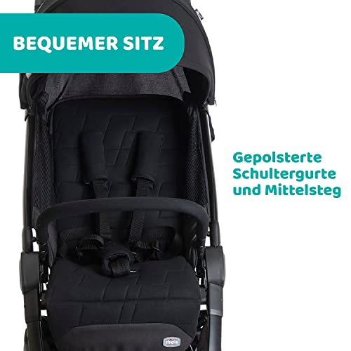 Chicco We Reisebuggy – Ultraleicht – Schwarz