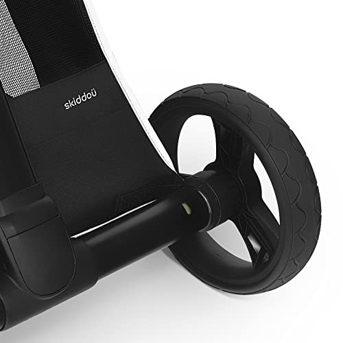 Skiddoü Nasjo 2in1 Kinderwagen mit Babywanne – Hellgrau