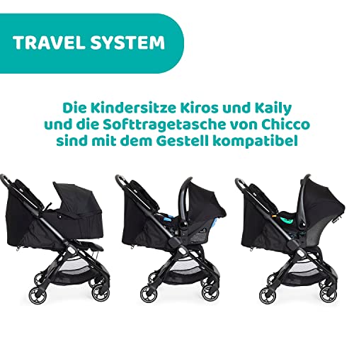 Chicco We Reisebuggy – Ultraleicht – Schwarz