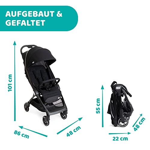 Chicco We Reisebuggy – Ultraleicht – Schwarz