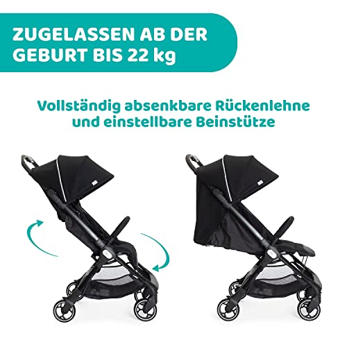 Chicco We Reisebuggy – Ultraleicht – Schwarz