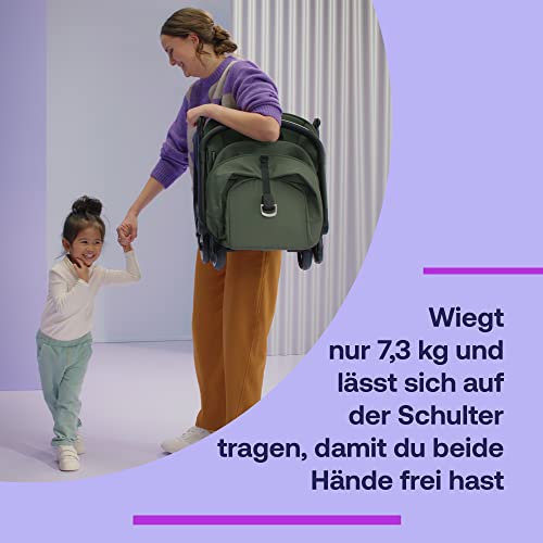 Bugaboo Butterfly Reise-Kinderwagen – Midnight Black