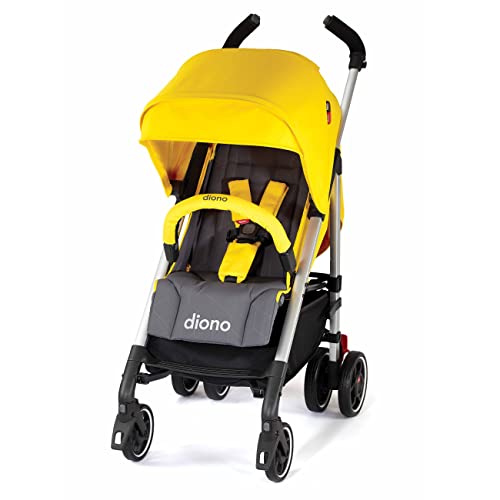 Diono Flexa Kinderwagen mit Regenschutz – Gelb