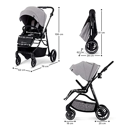 Kinderkraft VESTO Sportbuggy – Grau