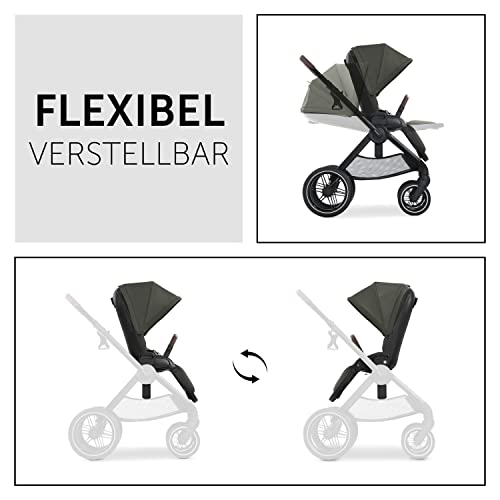 Hauck Walk N Care Premium Buggy mit Zubehör – Grün
