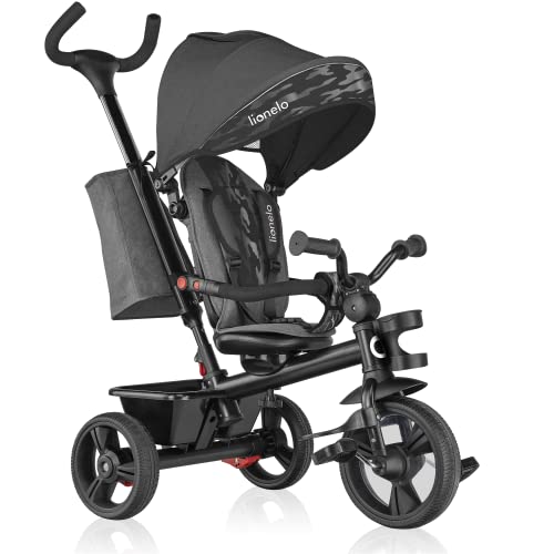 Lionelo Haari 2in1 Dreirad mit Schubstange – Blau