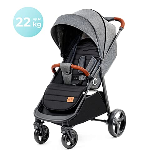 Kinderkraft Grande Plus Buggy – Liegefunktion – Grau