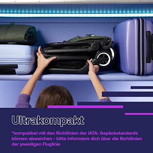 Bugaboo Butterfly Reise-Kinderwagen – Midnight Black