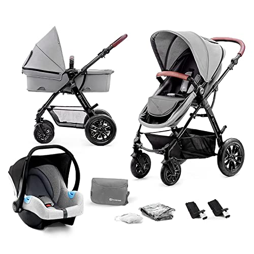 Kinderkraft MOOV 3in1 Kinderwagenset – Grau