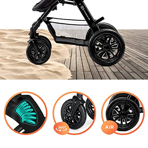 Kinderkraft MOOV 3in1 Kinderwagenset – Grau