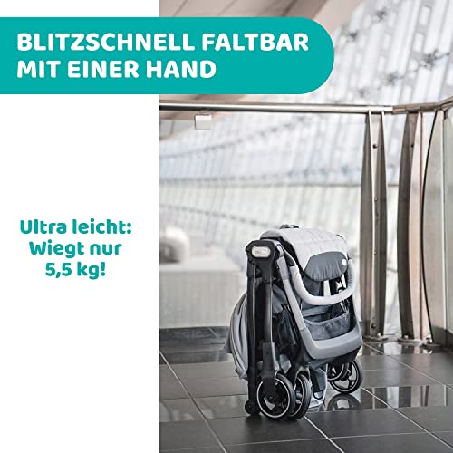 Chicco We Reisebuggy – Ultraleicht – Schwarz