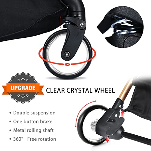 SONARIN Kompakt Buggy – Faltbar mit Gurt – Dunkelgrau