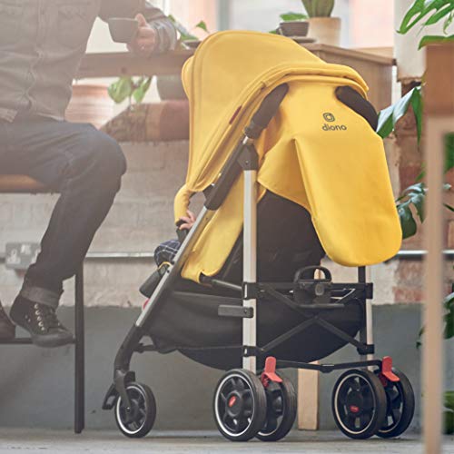 Diono Flexa Kinderwagen mit Regenschutz – Gelb