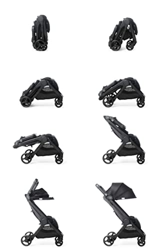 Ergobaby Metro+ Buggy – Kompakt und Kompatibel – Schwarz