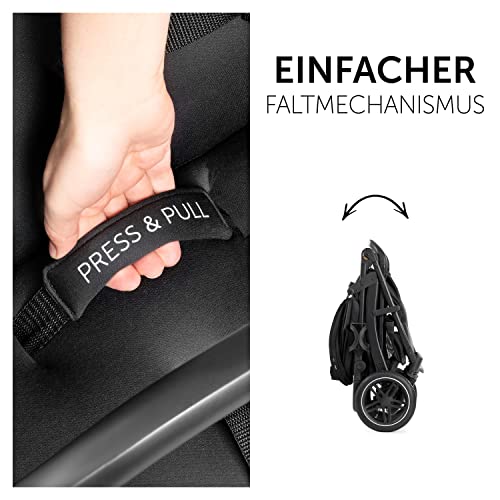 Hauck Rapid 4D Air Buggy mit Luftreifen – Schwarz