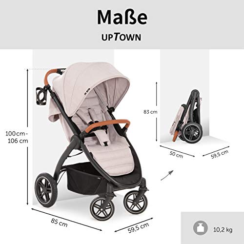 Hauck UpTown Buggy mit Liegefunktion – Beige