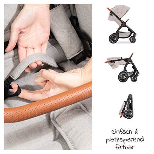 Hauck UpTown Buggy mit Liegefunktion – Beige
